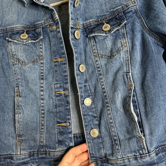 Papaya Jean Denim Jacket Size S - Picture 9 of 11